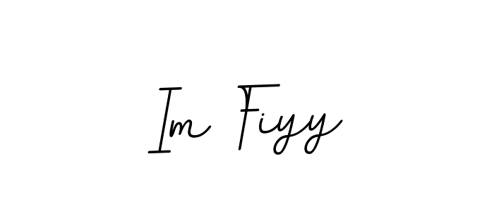It looks lik you need a new signature style for name Im Fiyy. Design unique handwritten (BallpointsItalic-DORy9) signature with our free signature maker in just a few clicks. Im Fiyy signature style 11 images and pictures png