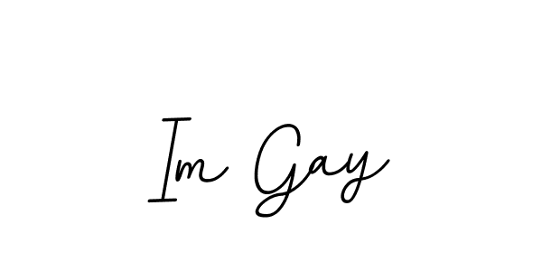 Best and Professional Signature Style for Im Gay. BallpointsItalic-DORy9 Best Signature Style Collection. Im Gay signature style 11 images and pictures png
