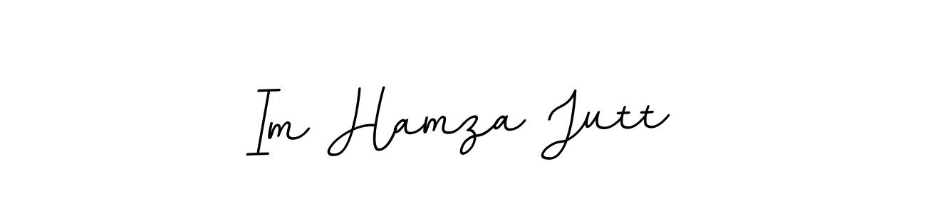 Create a beautiful signature design for name Im Hamza Jutt. With this signature (BallpointsItalic-DORy9) fonts, you can make a handwritten signature for free. Im Hamza Jutt signature style 11 images and pictures png