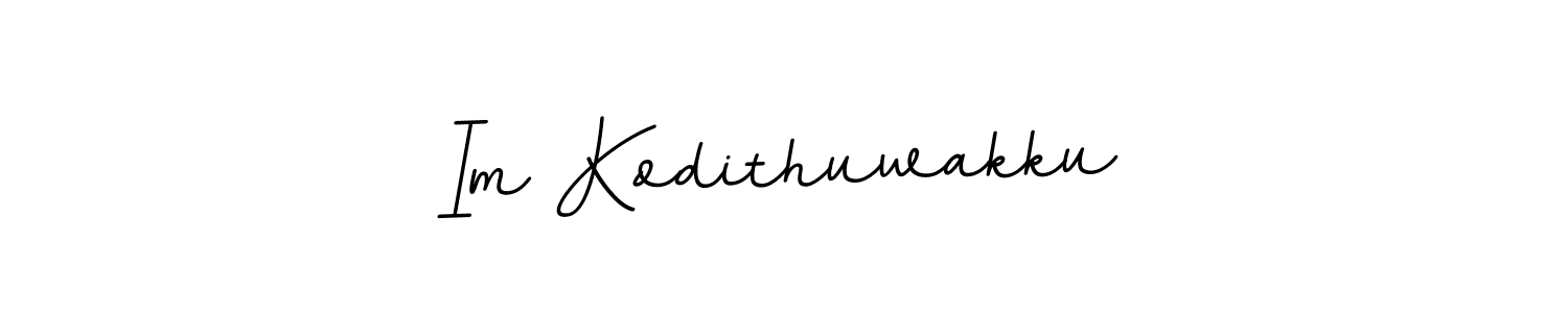 How to make Im Kodithuwakku signature? BallpointsItalic-DORy9 is a professional autograph style. Create handwritten signature for Im Kodithuwakku name. Im Kodithuwakku signature style 11 images and pictures png