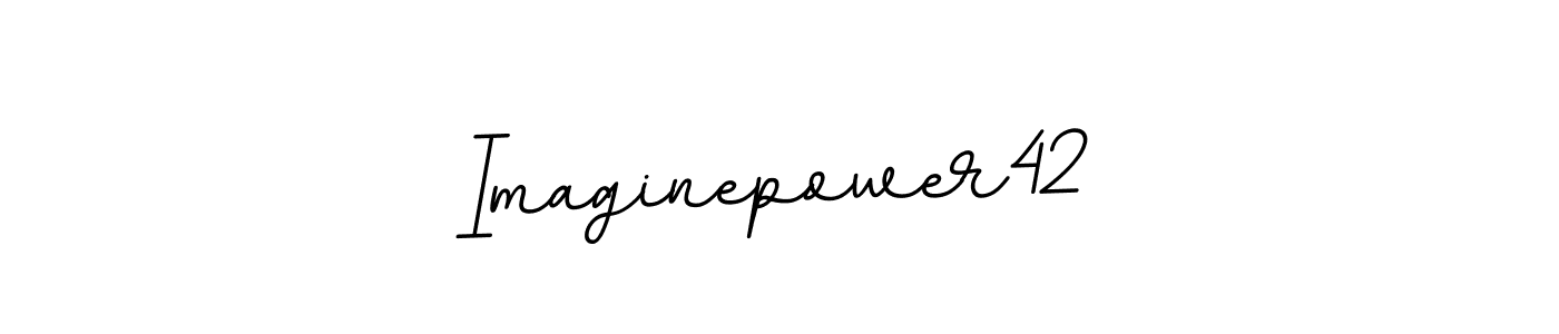 You should practise on your own different ways (BallpointsItalic-DORy9) to write your name (Imaginepower42) in signature. don't let someone else do it for you. Imaginepower42 signature style 11 images and pictures png