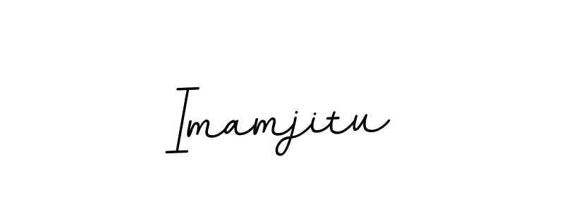 Similarly BallpointsItalic-DORy9 is the best handwritten signature design. Signature creator online .You can use it as an online autograph creator for name Imamjitu. Imamjitu signature style 11 images and pictures png