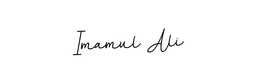 Use a signature maker to create a handwritten signature online. With this signature software, you can design (BallpointsItalic-DORy9) your own signature for name Imamul Ali. Imamul Ali signature style 11 images and pictures png