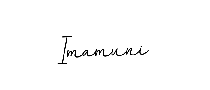 This is the best signature style for the Imamuni name. Also you like these signature font (BallpointsItalic-DORy9). Mix name signature. Imamuni signature style 11 images and pictures png