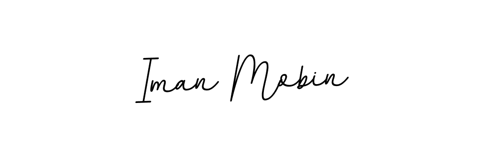 It looks lik you need a new signature style for name Iman Mobin. Design unique handwritten (BallpointsItalic-DORy9) signature with our free signature maker in just a few clicks. Iman Mobin signature style 11 images and pictures png