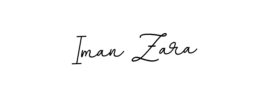 This is the best signature style for the Iman Zara name. Also you like these signature font (BallpointsItalic-DORy9). Mix name signature. Iman Zara signature style 11 images and pictures png