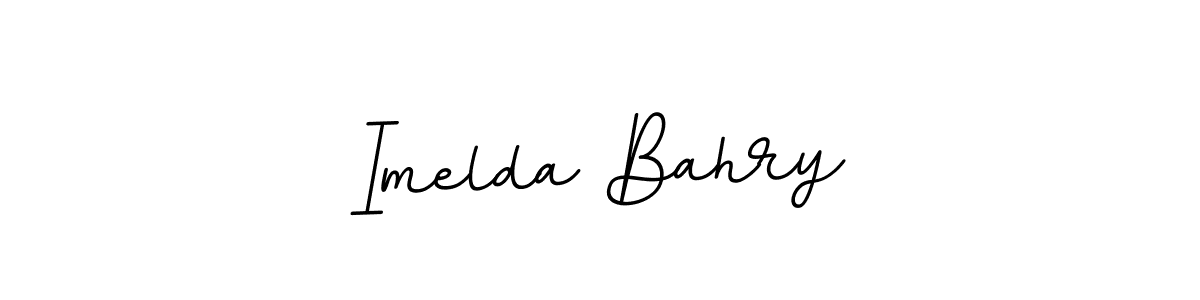 This is the best signature style for the Imelda Bahry name. Also you like these signature font (BallpointsItalic-DORy9). Mix name signature. Imelda Bahry signature style 11 images and pictures png