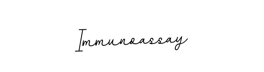 Also we have Immunoassay name is the best signature style. Create professional handwritten signature collection using BallpointsItalic-DORy9 autograph style. Immunoassay signature style 11 images and pictures png