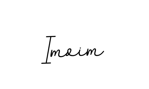How to make Imoim name signature. Use BallpointsItalic-DORy9 style for creating short signs online. This is the latest handwritten sign. Imoim signature style 11 images and pictures png