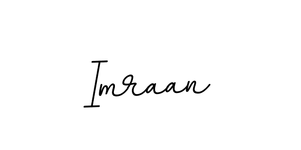 Make a beautiful signature design for name Imraan. With this signature (BallpointsItalic-DORy9) style, you can create a handwritten signature for free. Imraan signature style 11 images and pictures png
