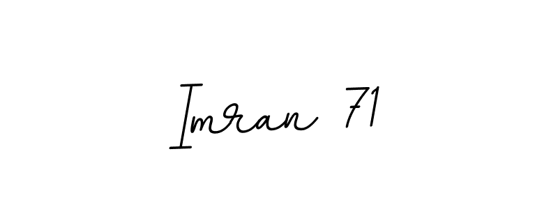 Make a beautiful signature design for name Imran 71. With this signature (BallpointsItalic-DORy9) style, you can create a handwritten signature for free. Imran 71 signature style 11 images and pictures png