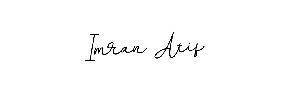 You should practise on your own different ways (BallpointsItalic-DORy9) to write your name (Imran Atif) in signature. don't let someone else do it for you. Imran Atif signature style 11 images and pictures png