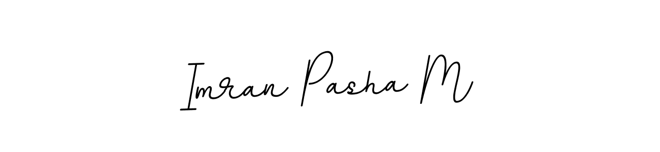 Imran Pasha M stylish signature style. Best Handwritten Sign (BallpointsItalic-DORy9) for my name. Handwritten Signature Collection Ideas for my name Imran Pasha M. Imran Pasha M signature style 11 images and pictures png