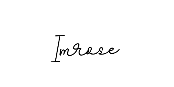 Also You can easily find your signature by using the search form. We will create Imrose name handwritten signature images for you free of cost using BallpointsItalic-DORy9 sign style. Imrose signature style 11 images and pictures png