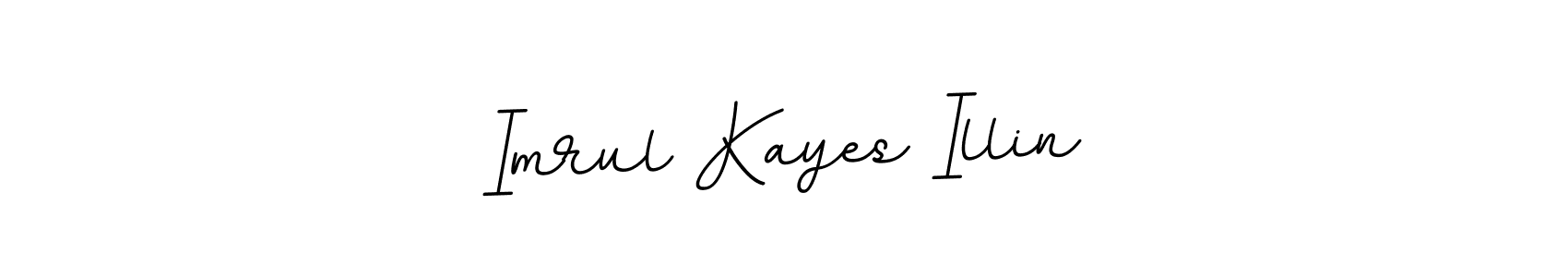 Create a beautiful signature design for name Imrul Kayes Illin. With this signature (BallpointsItalic-DORy9) fonts, you can make a handwritten signature for free. Imrul Kayes Illin signature style 11 images and pictures png