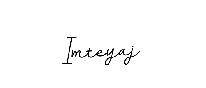 The best way (BallpointsItalic-DORy9) to make a short signature is to pick only two or three words in your name. The name Imteyaj include a total of six letters. For converting this name. Imteyaj signature style 11 images and pictures png