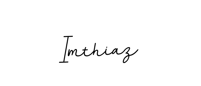 Make a beautiful signature design for name Imthiaz. With this signature (BallpointsItalic-DORy9) style, you can create a handwritten signature for free. Imthiaz signature style 11 images and pictures png