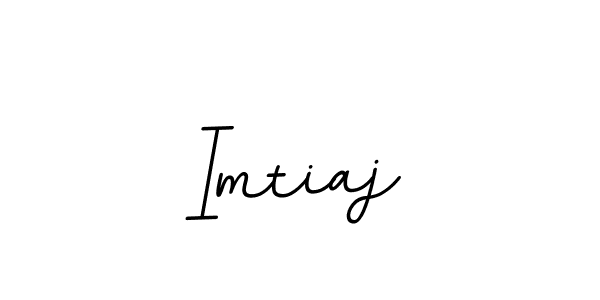 Make a beautiful signature design for name Imtiaj. With this signature (BallpointsItalic-DORy9) style, you can create a handwritten signature for free. Imtiaj signature style 11 images and pictures png