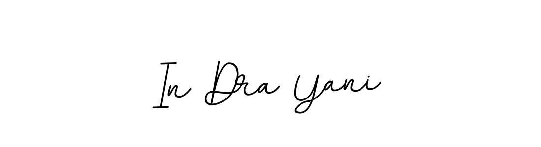 How to make In Dra Yani name signature. Use BallpointsItalic-DORy9 style for creating short signs online. This is the latest handwritten sign. In Dra Yani signature style 11 images and pictures png