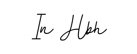 Download transparent PNG signature for name In Hbh styled with BallpointsItalic-DORy9 font. Ready to paste directly into PDF and Word agreements. In Hbh signature style 11 images and pictures png