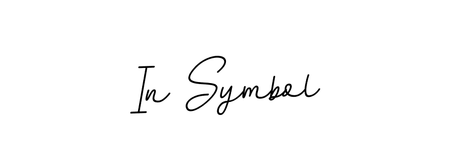 How to Draw In Symbol signature style? BallpointsItalic-DORy9 is a latest design signature styles for name In Symbol. In Symbol signature style 11 images and pictures png