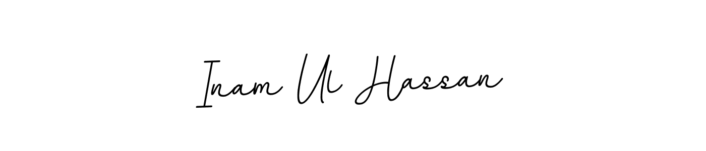 Inam Ul Hassan stylish signature style. Best Handwritten Sign (BallpointsItalic-DORy9) for my name. Handwritten Signature Collection Ideas for my name Inam Ul Hassan. Inam Ul Hassan signature style 11 images and pictures png