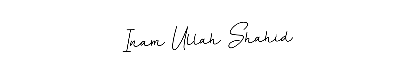 Also we have Inam Ullah Shahid name is the best signature style. Create professional handwritten signature collection using BallpointsItalic-DORy9 autograph style. Inam Ullah Shahid signature style 11 images and pictures png