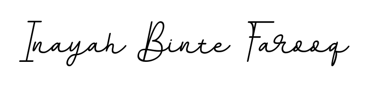 Similarly BallpointsItalic-DORy9 is the best handwritten signature design. Signature creator online. You can use it as an online autograph creator for name Inayah Binte Farooq. Inayah Binte Farooq signature style 11 images and pictures png