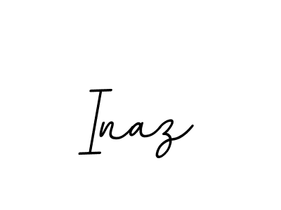 Create a beautiful signature design for name Inaz. With this signature (BallpointsItalic-DORy9) fonts, you can make a handwritten signature for free. Inaz signature style 11 images and pictures png