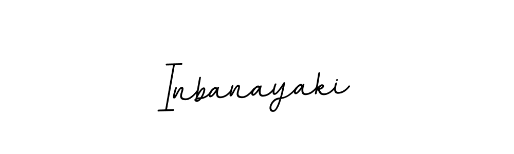 Use a signature maker to create a handwritten signature online. With this signature software, you can design (BallpointsItalic-DORy9) your own signature for name Inbanayaki. Inbanayaki signature style 11 images and pictures png