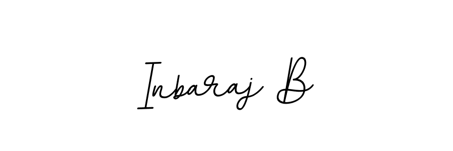 Also we have Inbaraj B name is the best signature style. Create professional handwritten signature collection using BallpointsItalic-DORy9 autograph style. Inbaraj B signature style 11 images and pictures png
