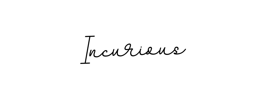 Here are the top 10 professional signature styles for the name Incurious. These are the best autograph styles you can use for your name. Incurious signature style 11 images and pictures png