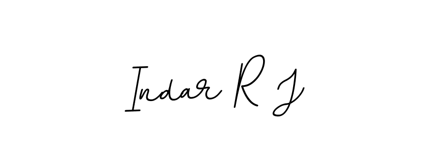 Also we have Indar R J name is the best signature style. Create professional handwritten signature collection using BallpointsItalic-DORy9 autograph style. Indar R J signature style 11 images and pictures png