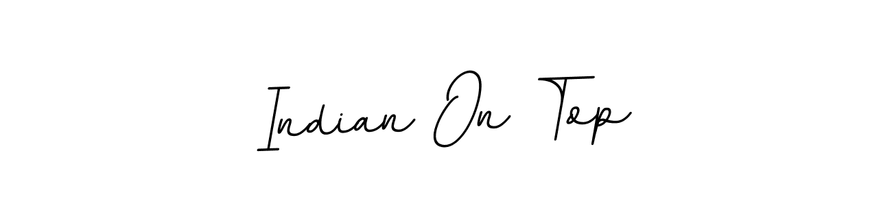 Once you've used our free online signature maker to create your best signature BallpointsItalic-DORy9 style, it's time to enjoy all of the benefits that Indian On Top name signing documents. Indian On Top signature style 11 images and pictures png