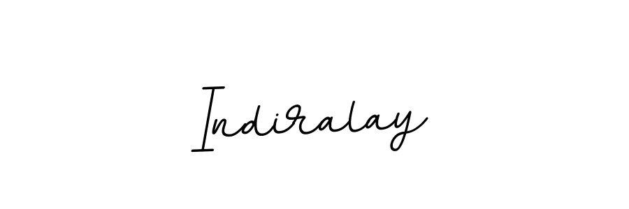 Design your own signature with our free online signature maker. With this signature software, you can create a handwritten (BallpointsItalic-DORy9) signature for name Indiralay. Indiralay signature style 11 images and pictures png