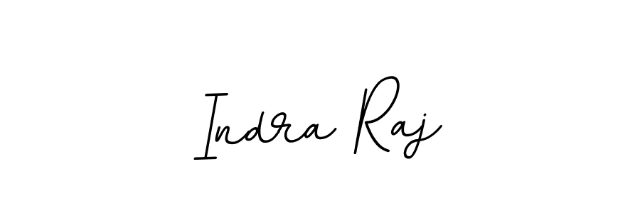 How to make Indra Raj name signature. Use BallpointsItalic-DORy9 style for creating short signs online. This is the latest handwritten sign. Indra Raj signature style 11 images and pictures png