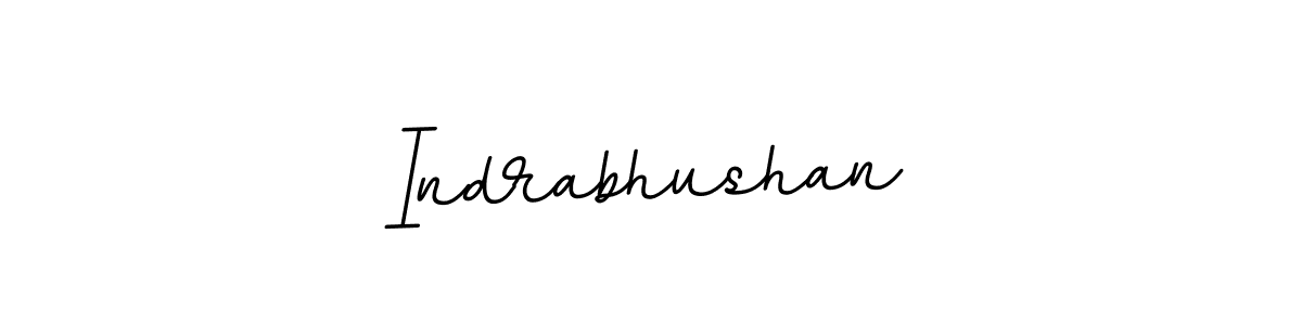 You should practise on your own different ways (BallpointsItalic-DORy9) to write your name (Indrabhushan) in signature. don't let someone else do it for you. Indrabhushan signature style 11 images and pictures png