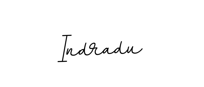 You should practise on your own different ways (BallpointsItalic-DORy9) to write your name (Indradu) in signature. don't let someone else do it for you. Indradu signature style 11 images and pictures png