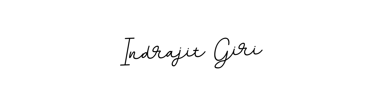 Design your own signature with our free online signature maker. With this signature software, you can create a handwritten (BallpointsItalic-DORy9) signature for name Indrajit Giri. Indrajit Giri signature style 11 images and pictures png