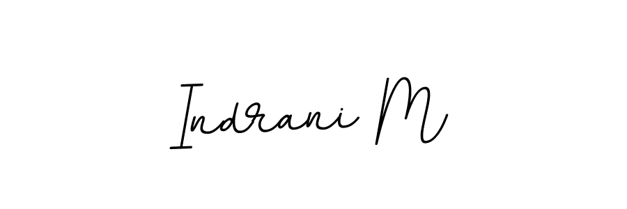 Similarly BallpointsItalic-DORy9 is the best handwritten signature design. Signature creator online .You can use it as an online autograph creator for name Indrani M. Indrani M signature style 11 images and pictures png