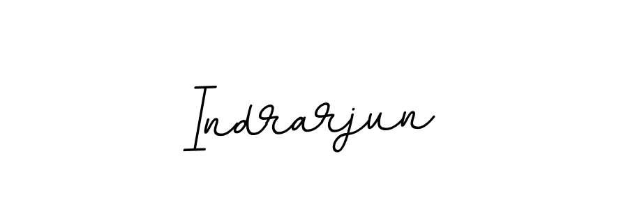 Use a signature maker to create a handwritten signature online. With this signature software, you can design (BallpointsItalic-DORy9) your own signature for name Indrarjun. Indrarjun signature style 11 images and pictures png