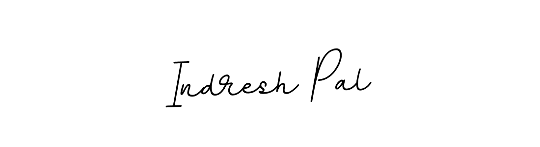 Create a beautiful signature design for name Indresh Pal. With this signature (BallpointsItalic-DORy9) fonts, you can make a handwritten signature for free. Indresh Pal signature style 11 images and pictures png