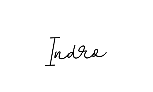 Use a signature maker to create a handwritten signature online. With this signature software, you can design (BallpointsItalic-DORy9) your own signature for name Indro. Indro signature style 11 images and pictures png