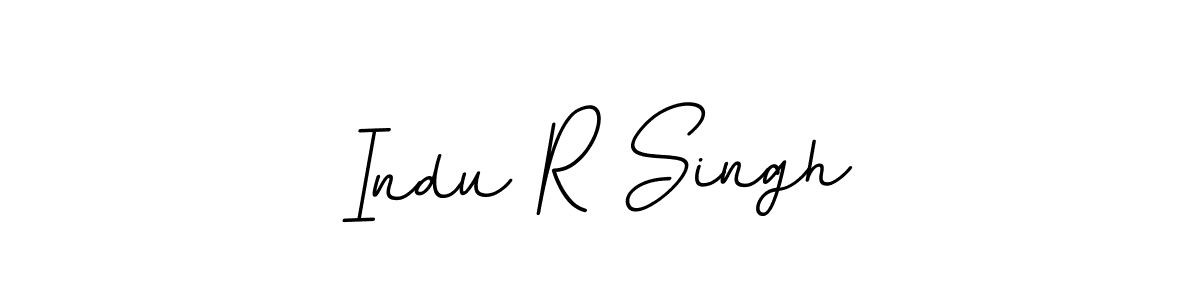Make a beautiful signature design for name Indu R Singh. Use this online signature maker to create a handwritten signature for free. Indu R Singh signature style 11 images and pictures png