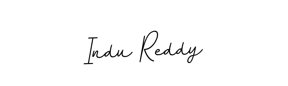 The best way (BallpointsItalic-DORy9) to make a short signature is to pick only two or three words in your name. The name Indu Reddy include a total of six letters. For converting this name. Indu Reddy signature style 11 images and pictures png