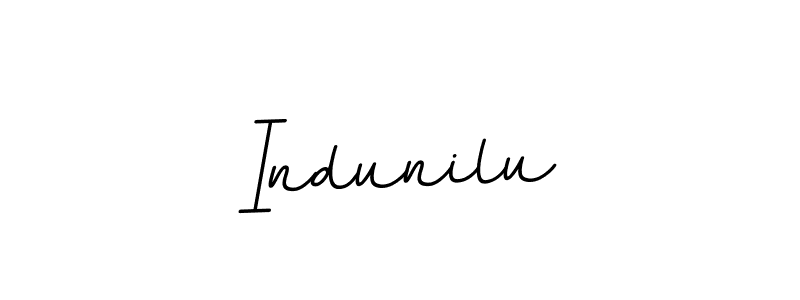 You should practise on your own different ways (BallpointsItalic-DORy9) to write your name (Indunilu) in signature. don't let someone else do it for you. Indunilu signature style 11 images and pictures png