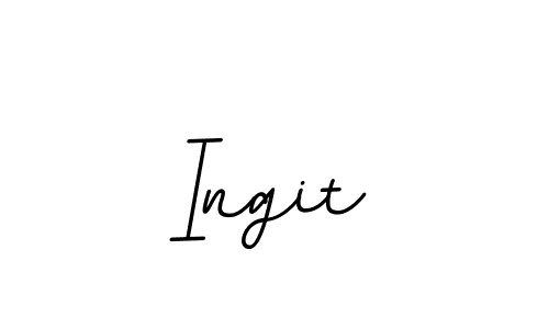 How to Draw Ingit signature style? BallpointsItalic-DORy9 is a latest design signature styles for name Ingit. Ingit signature style 11 images and pictures png