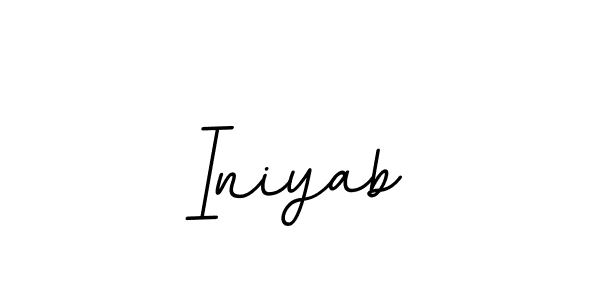 if you are searching for the best signature style for your name Iniyab. so please give up your signature search. here we have designed multiple signature styles  using BallpointsItalic-DORy9. Iniyab signature style 11 images and pictures png