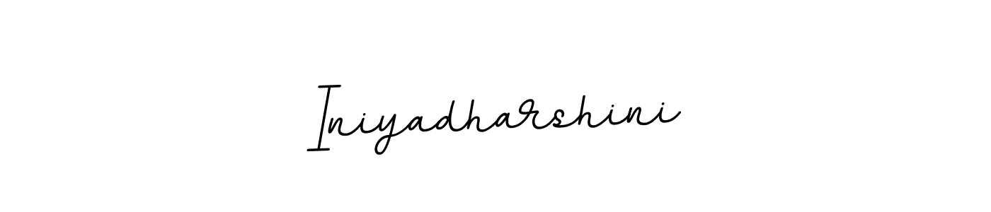 It looks lik you need a new signature style for name Iniyadharshini. Design unique handwritten (BallpointsItalic-DORy9) signature with our free signature maker in just a few clicks. Iniyadharshini signature style 11 images and pictures png