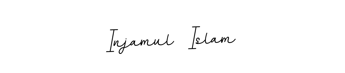 Create a beautiful signature design for name Injamul  Islam. With this signature (BallpointsItalic-DORy9) fonts, you can make a handwritten signature for free. Injamul  Islam signature style 11 images and pictures png